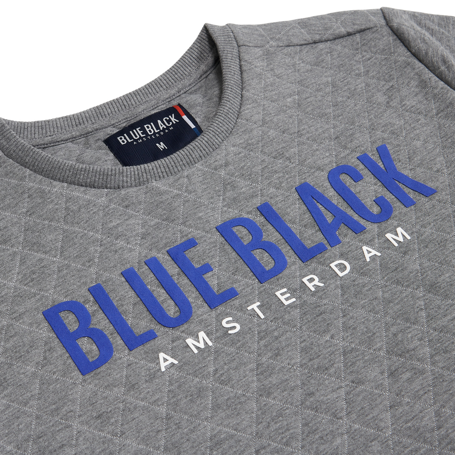 BlueBlack Sweater MATHIJS 3.0 Grijs detail
