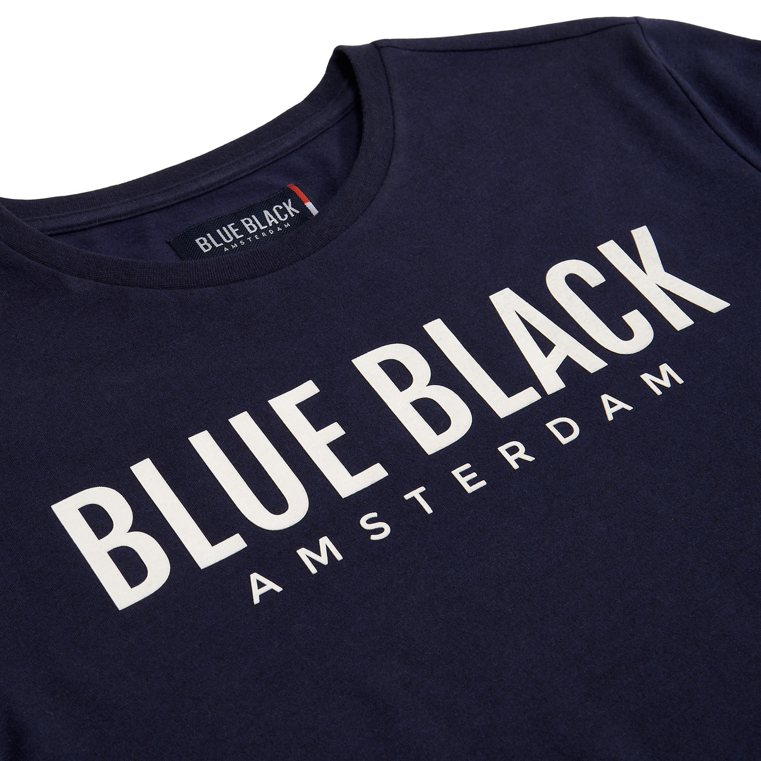 BlueBlack T-shirt TOMMY Blauw detail
